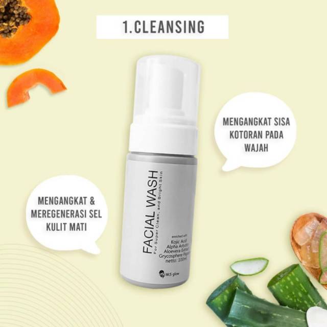 MS glow Facial wash acne