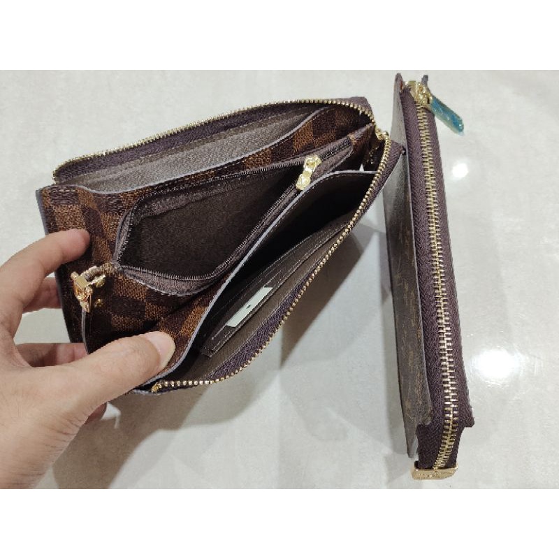 Dompet resleting panjang 3 ruang 61001