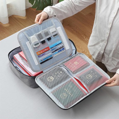 ❤GTB❤ Tas Dokumen C06 Tempat Penyimpanan File Travel Bag Storage Box dengan Digit Security Lock W165