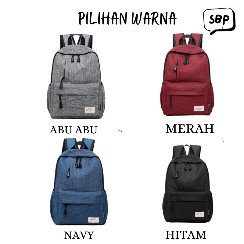 COD TAS RANSEL COWOK, TAS RANSEL PRIA, TAS GENDONG, TAS KULIAH, TAS PUNGGUNG, TAS PRIA/WANITA SBP