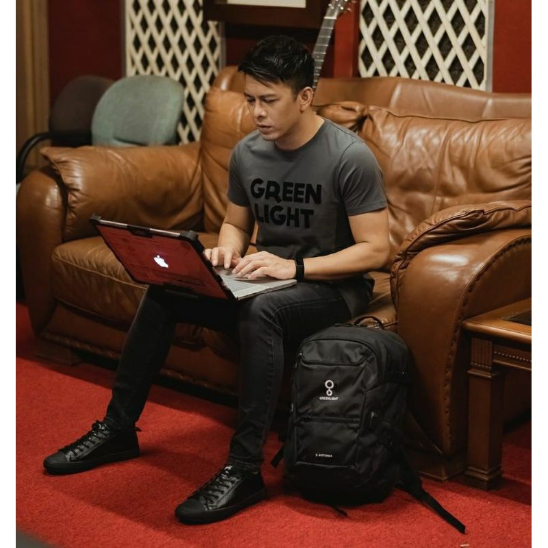 Tas Ransel Greenlight Original Ariel Fashion Best seller + Free Rain cover