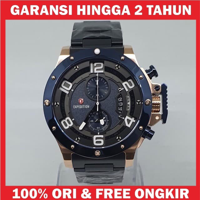 JAM TANGAN ORIGINAL EXPEDITION E 6750 E6750 E6750M GARANSI RESMI ORI PRIA COWOK COWO LAKI LAKI2