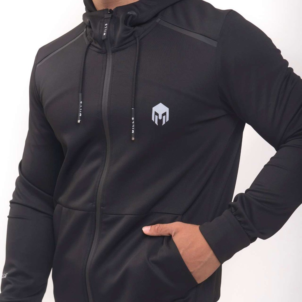 MILLS Jaket Olahraga Dynamic 8001 Hitam Original