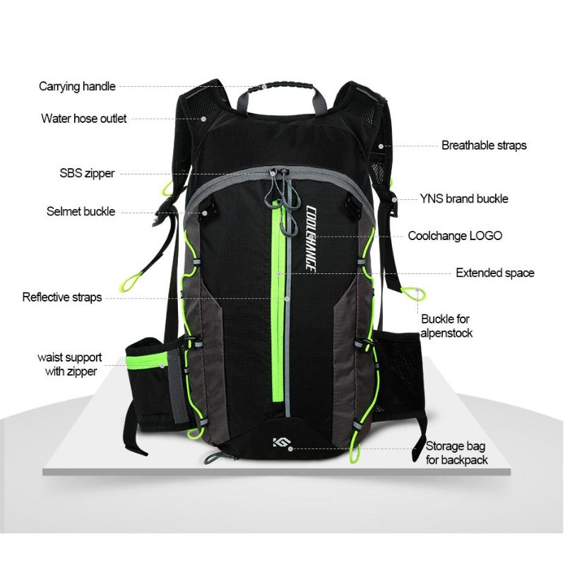 tas sepeda ransel daypack waterproof 10 inc