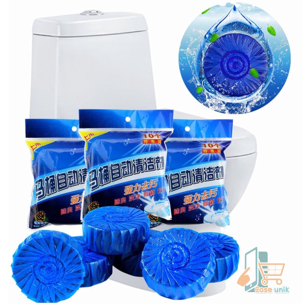 RT12 Tablet Biru Pembersih Penyegar toilet kloset anti Bau Jamur WC closet blue cleaner SiBiru CS3517