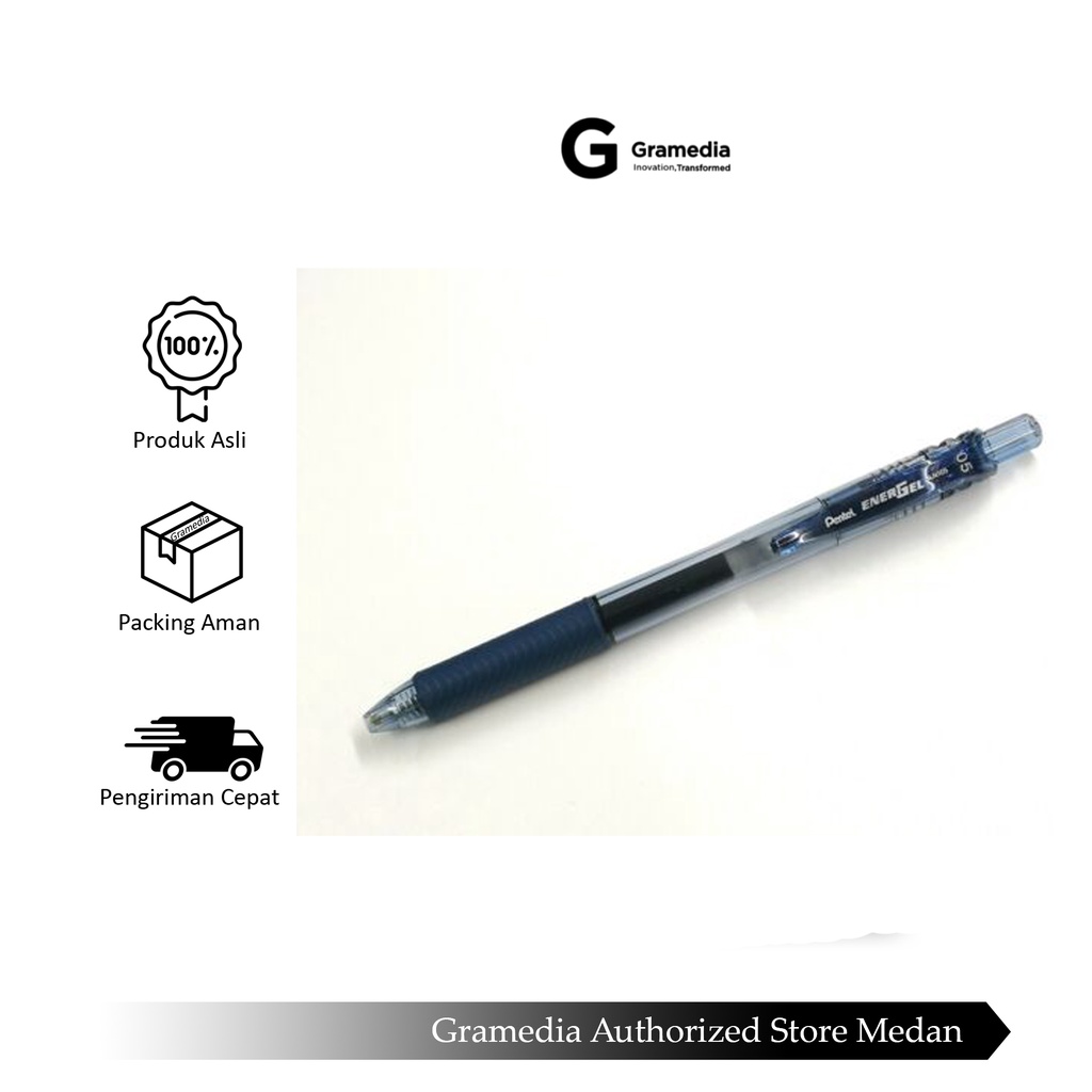 Gramedia Medan - PENTEL ENERGEL BALLPOINT 0.5 BLN105-A