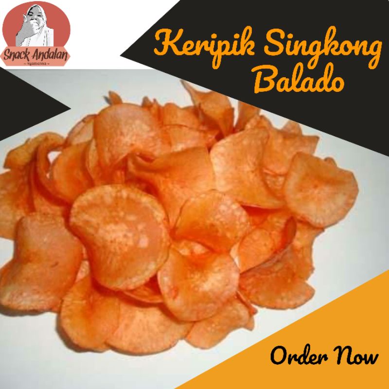 Jual Keripik Singkong Balado Kg Shopee Indonesia