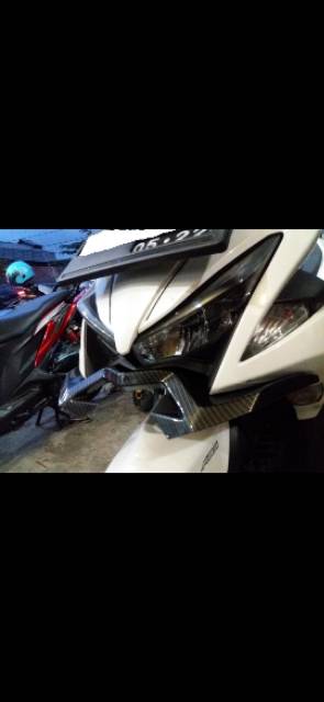 Winglet yamaha aerox 155 carbone nemo plastik abs kumis aerox