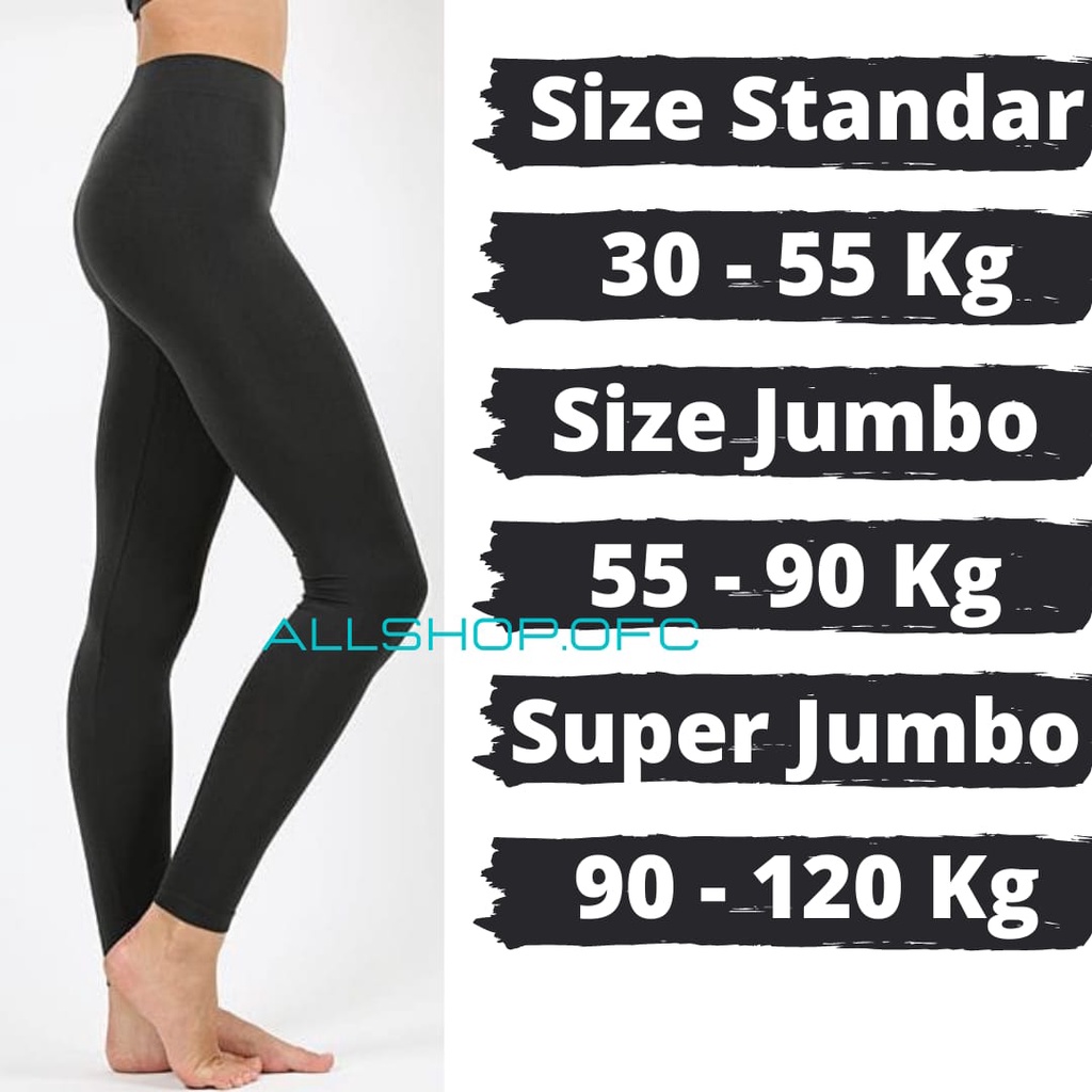 Celana Legging Leging Lejing Panjang Standar jumbo Super Jumbo