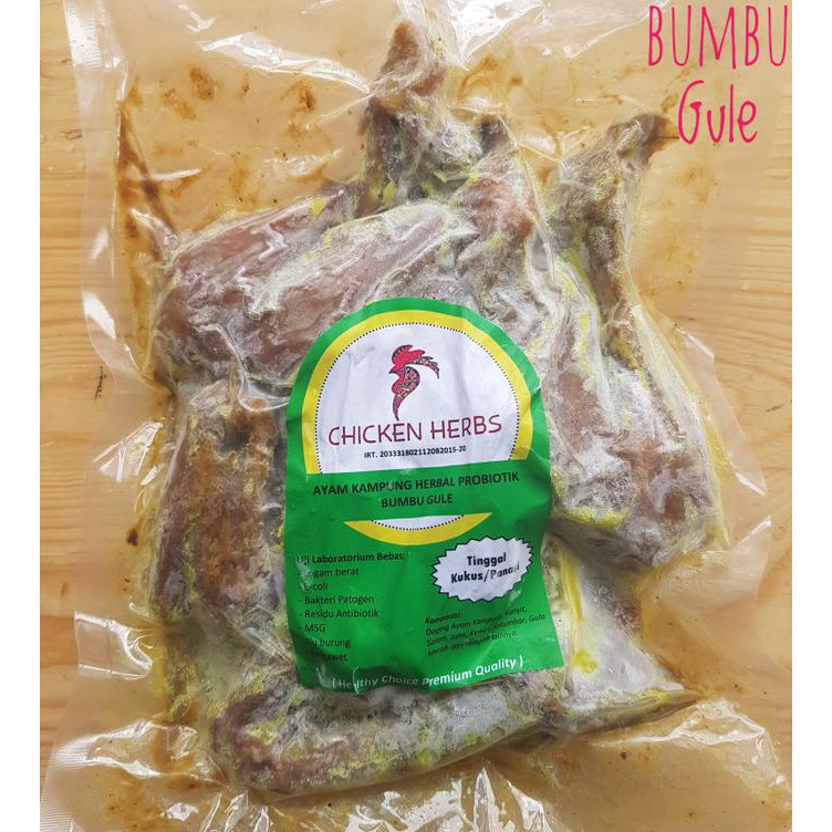 

GRATIS ONGKIR AYAM KAMPUNG HERBAL PROBIOTIK BUMBU GULE SATU EKOR CHICKEN HERBS TERLARIS