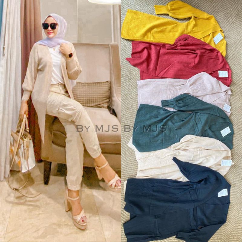 Cardigan Rajut polos AGNES