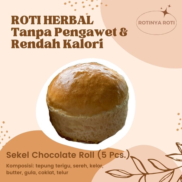 

Sereh Kelor Coklat - Roti Herbal Premium