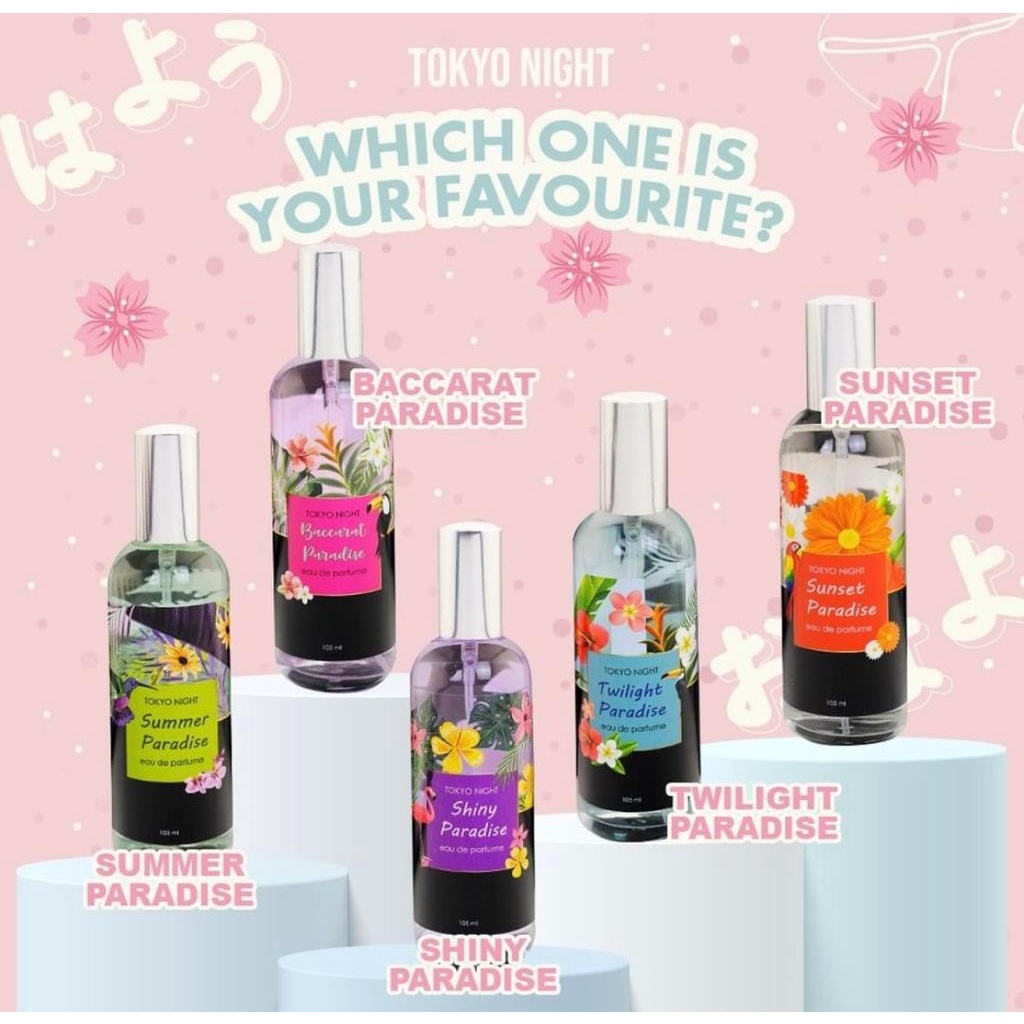 𝐑𝐀𝐃𝐘𝐒𝐀 - Tokyo Night Paradise Series Eau De Parfum