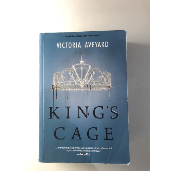 The King’s Cage Original Preloved Red Queen Series