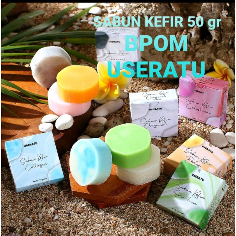 [BPOM] SABUN KEFIR ORIGINAL 50gr EFEK GLOWING