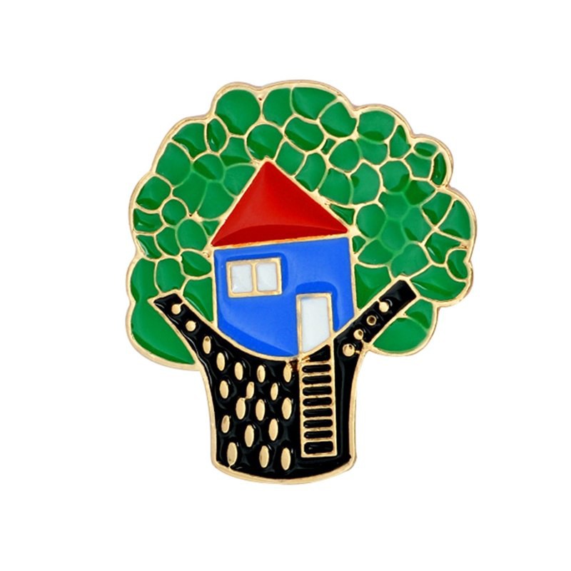 77+ Gambar Rumah Dan Pohon Kartun HD