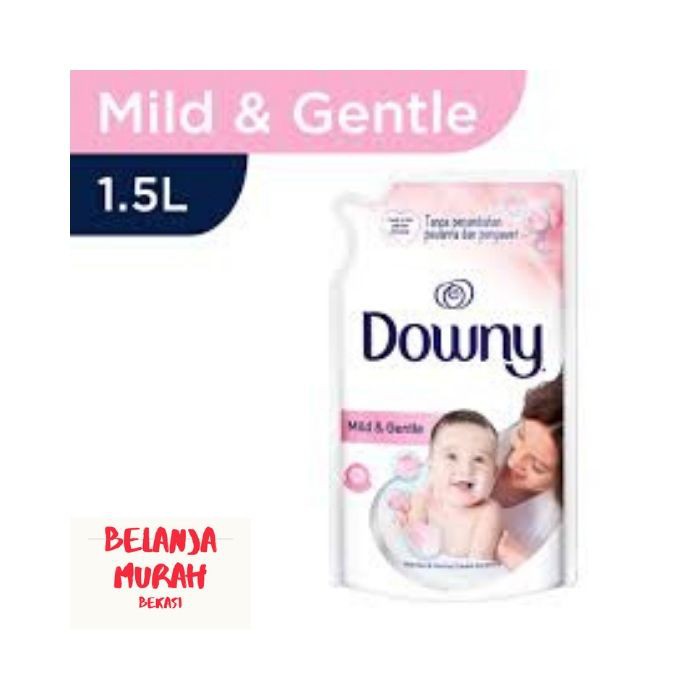 Downy Mild and Gentle 1500ml Baby Softener Pelembut Pakaian