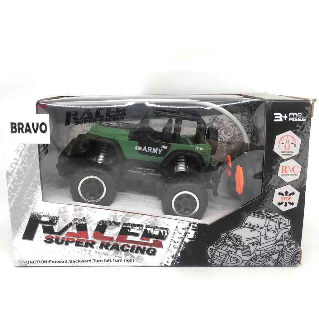 Mainan Anak RC Offroad Jeep Mini/ RC rock crawler baterai charge