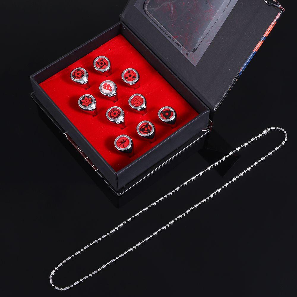 Cincin Cosplay Nanas Qing Gaya Perhiasan Hadiah Kreatif Untuk Wanita Pria Itachi