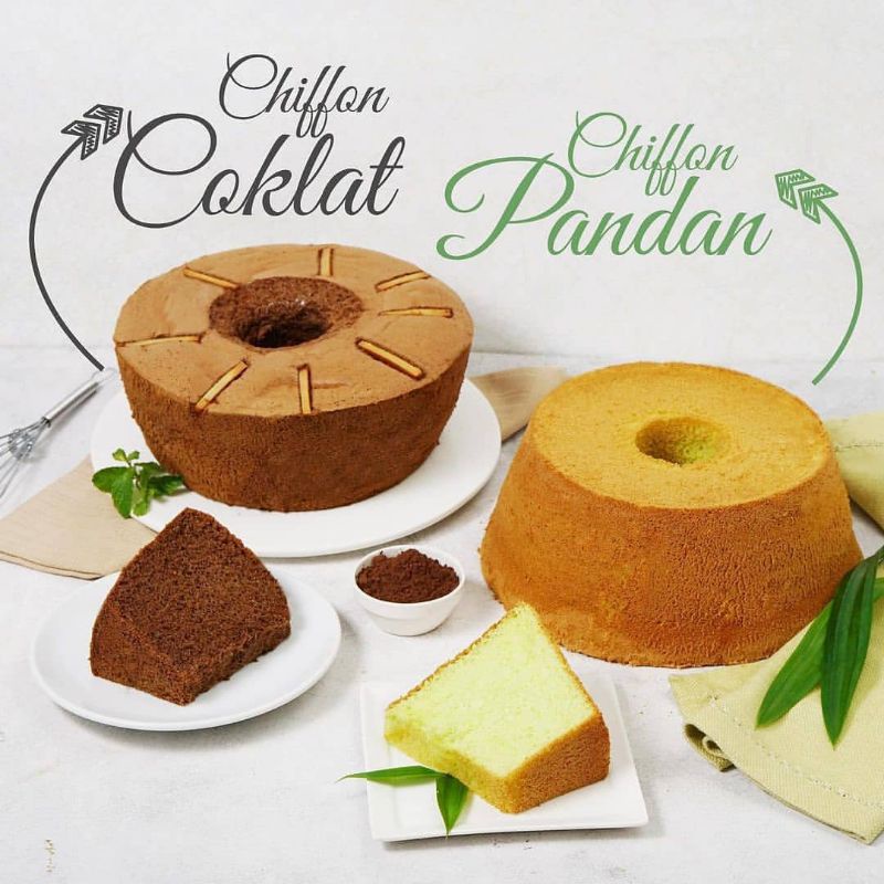 

Gudang Sayur - Chiffon Cake Pandan dan Coklat Holland Bakery