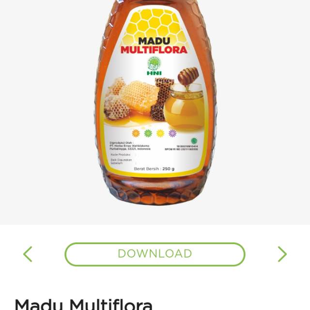 

Madu asli multriflora