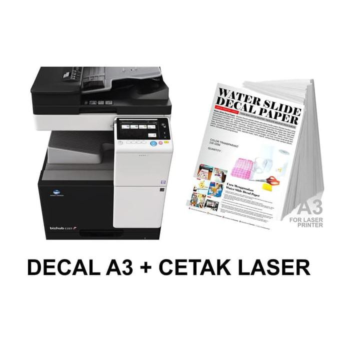 

Terpercaya Kertas Decal Laser + Cetak Gambar A3 (31X48) Cm Promo Kode 727