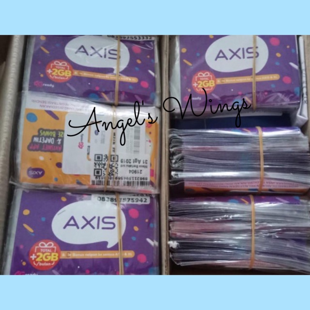 Paket Nomor Perdana Axis dengan Pulsa 1000k