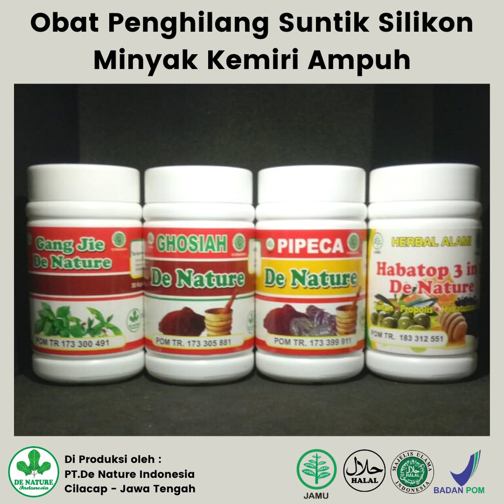 Obat Herbal Penghilang Suntik Silikon De Nature