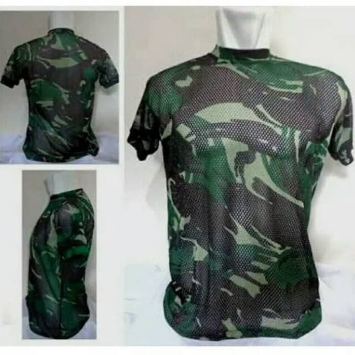 Kaos Jaring Loreng/Kaos Jaring Malvinas