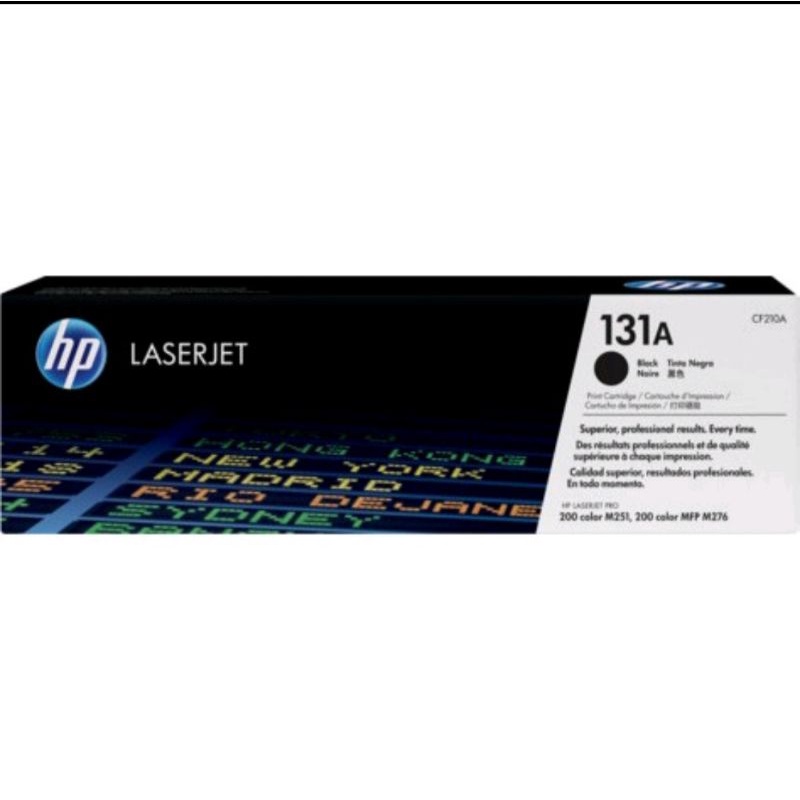 toner hp laserjet 131A black + 131A colour original 1set for printer jet m251.m251n.m251nw.m276.m276n