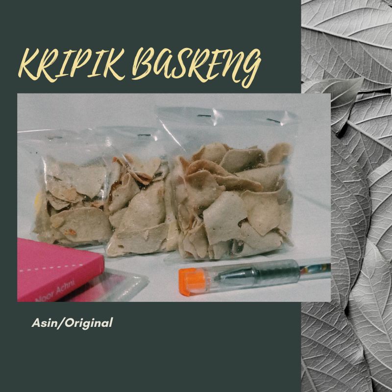 

Kripik Basreng ukuran Cemilan
