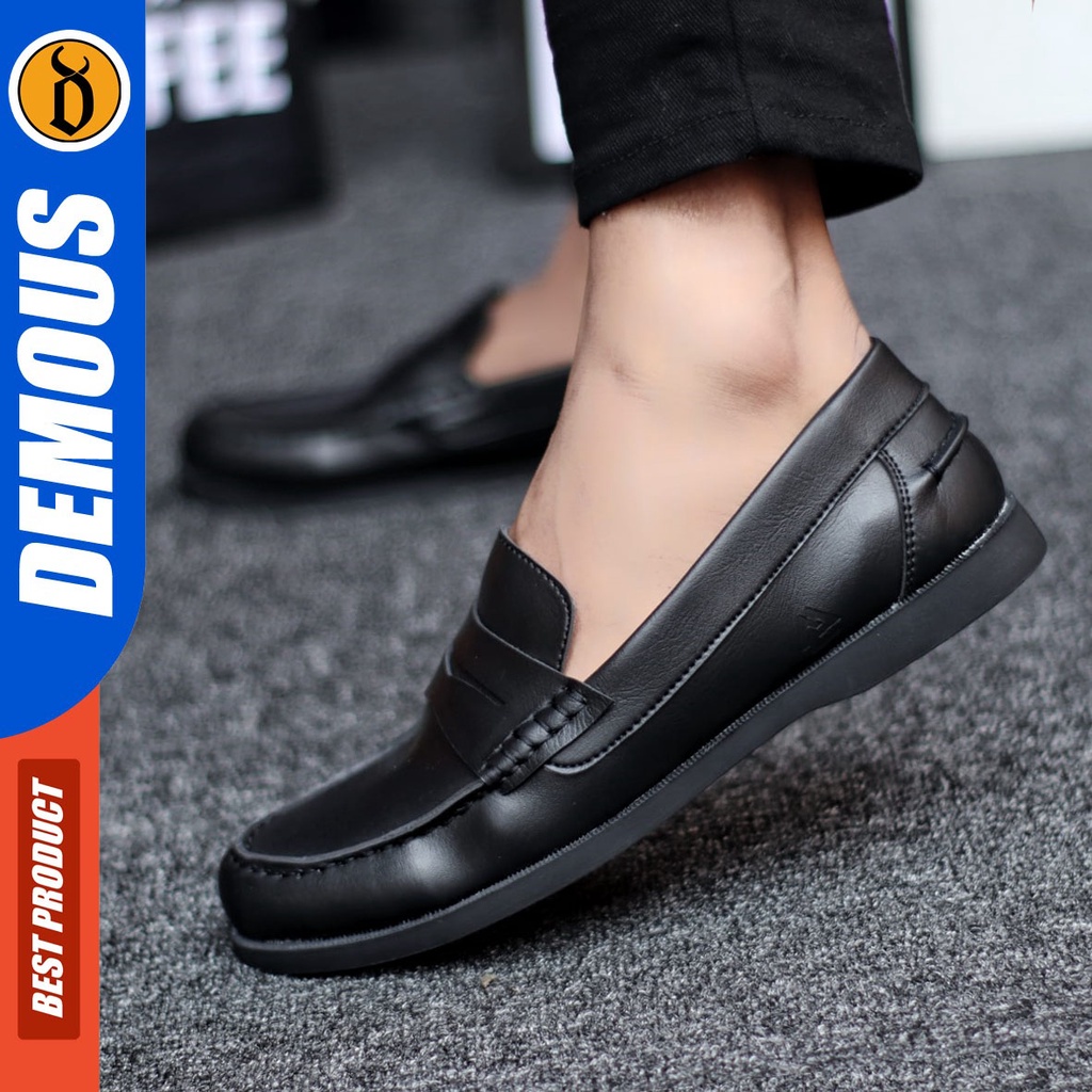 DEMOUS Irics - Sepatu Formal Pria Pantofel Oxford