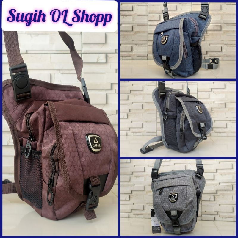 SOS_Tas Paha pria tactical kecil multifungsi pinggang selempang outdoor original murah terbaru