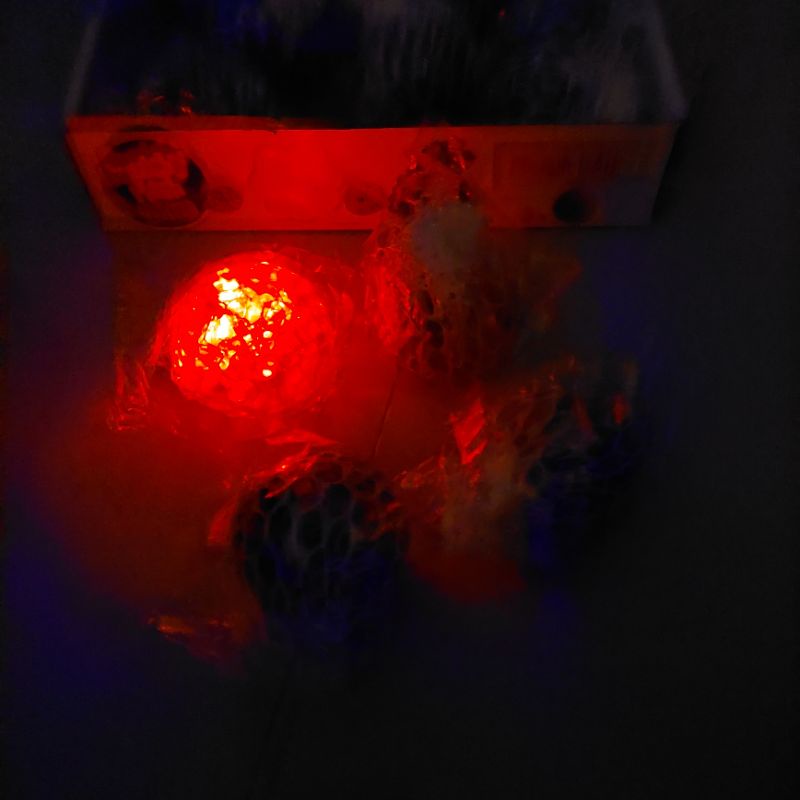 Mainan Anak Squishy ball Led bola bekel led Rainbow  Mainan Melatih Motorik Penghilang Stress