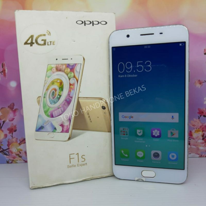 [BISA COD] HP BEKAS OPPO F1S 4/64 FULLSET NO HEADSET HANDPHONE SEKOND HANDPHONE SEKEN MURAH