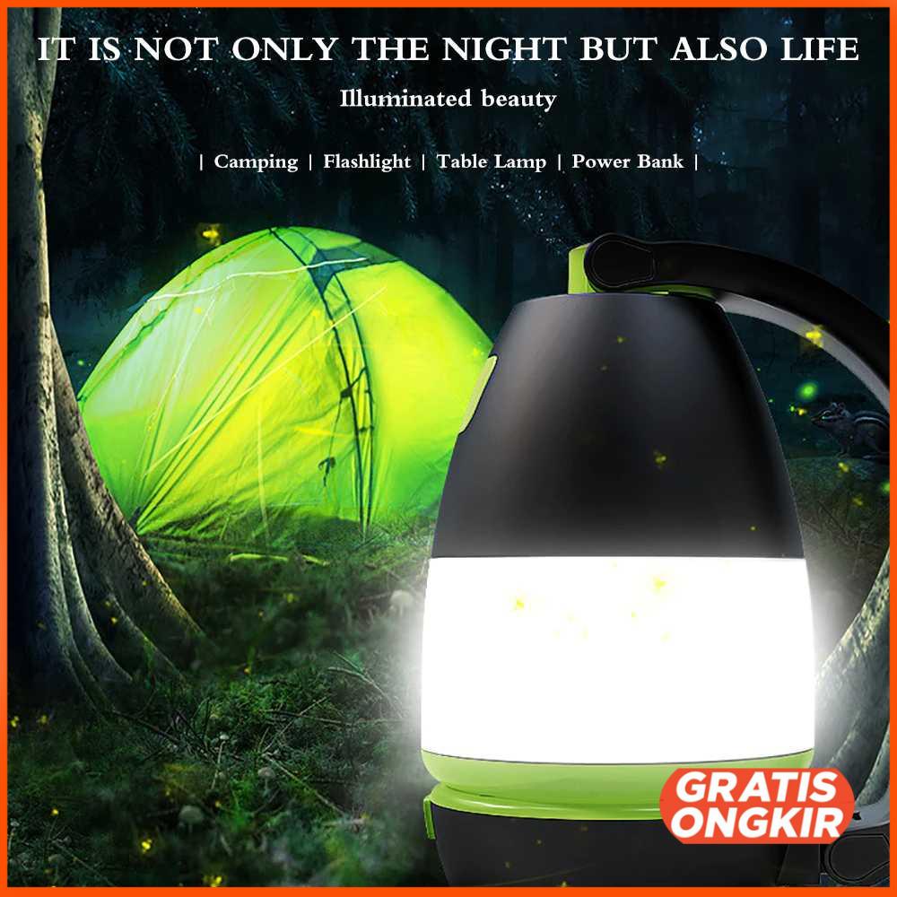 Lampu LED Lentera Camping Lantern Light 1200mAh LB170