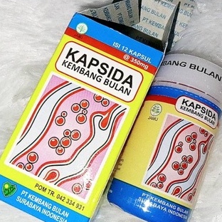 Kapsida Kembang Bulan 12 Kapsul - Obat Gatal, Bisul, Jerawat, dan Darah Kotor