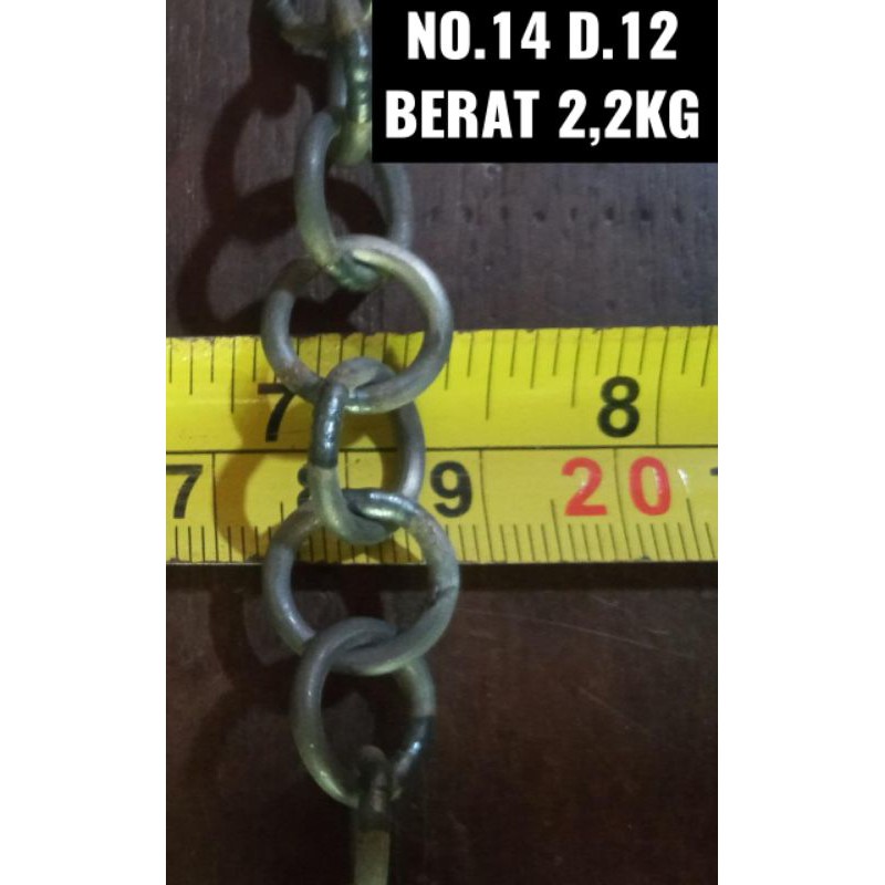 Batu Rantai Kawat Jala las no 14D12