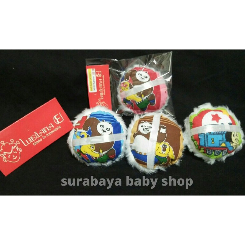 PUFF BEDAK MOTIF KARTUN LUSIANA E 873301