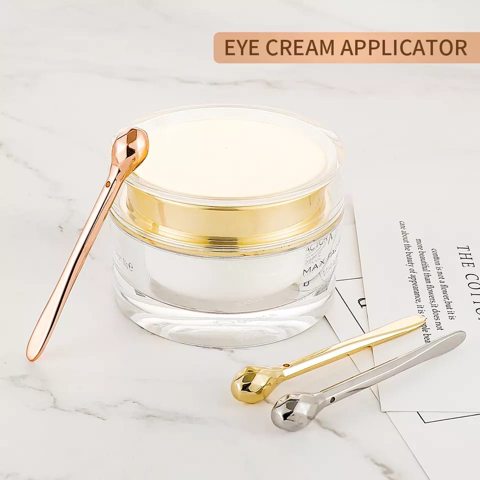 AZ STIK PEMIJAT MATA MINI  BAHAN METAL PENGHILANG KERUT / EYE CREAM APLICATOR / EYE MASSAGE STICK