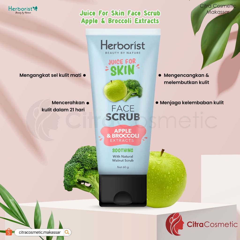 Herborist Juice For Face Scrub 60 Ml Series