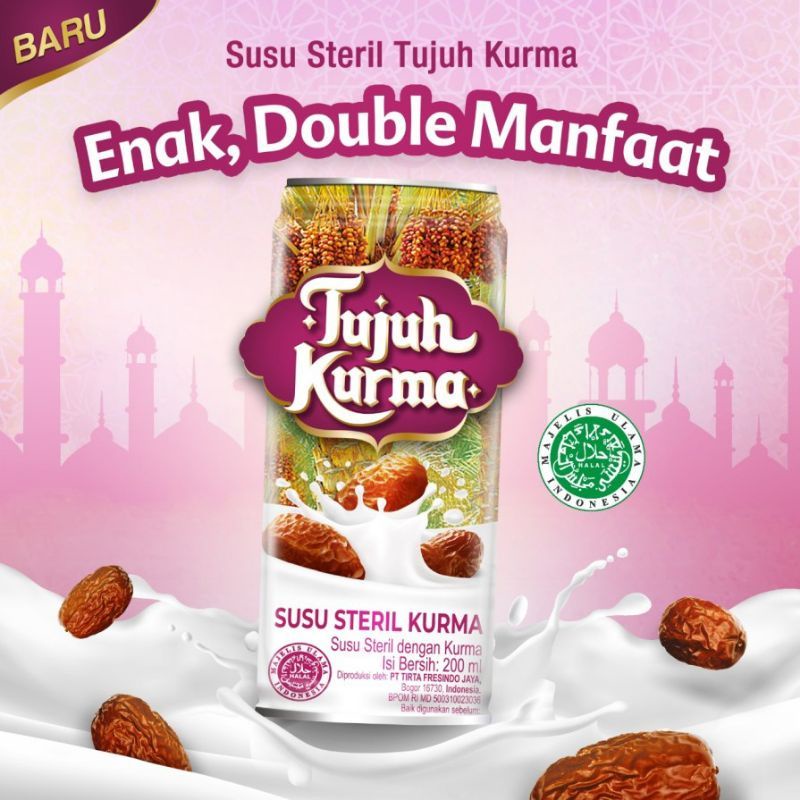 Susu Steril Tujuh Kurma 200ml