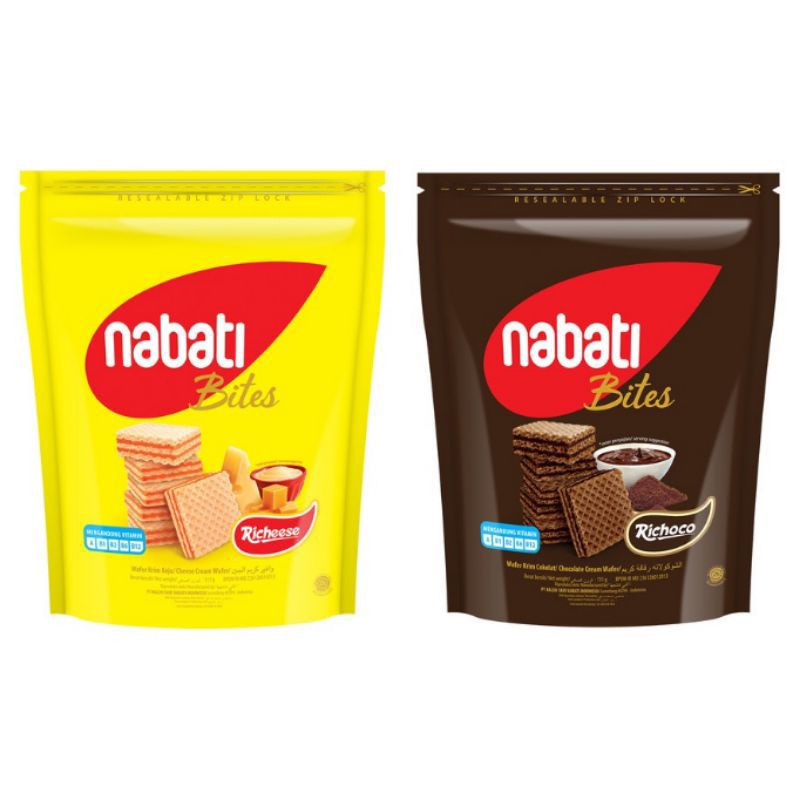 

Nabati Bites Wafer Ziplock Pouch 115 gr