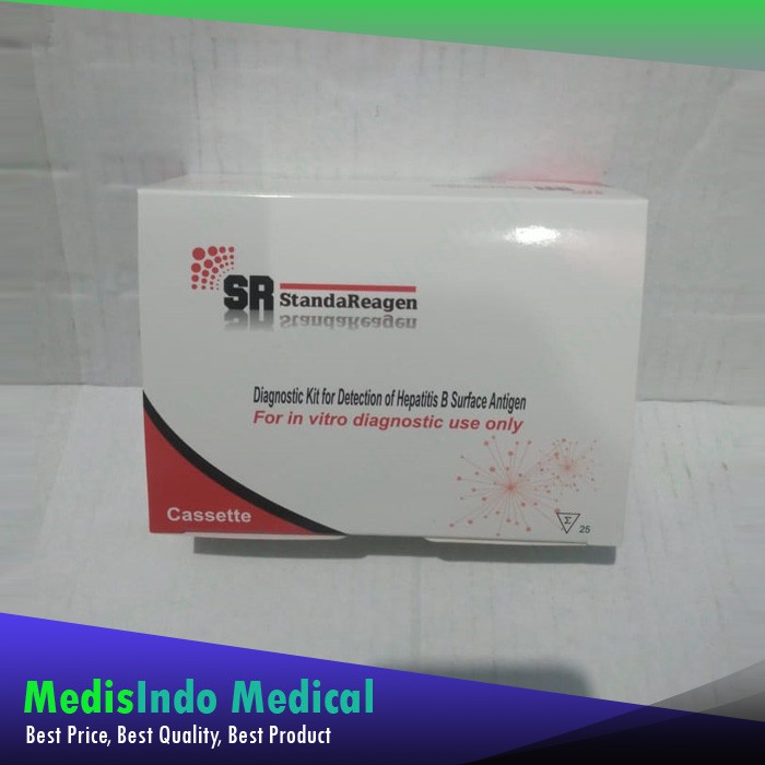 Alat Tes HIV 1/2 Cassette SR StandaReagen Isi 25 | HIV Tes Card