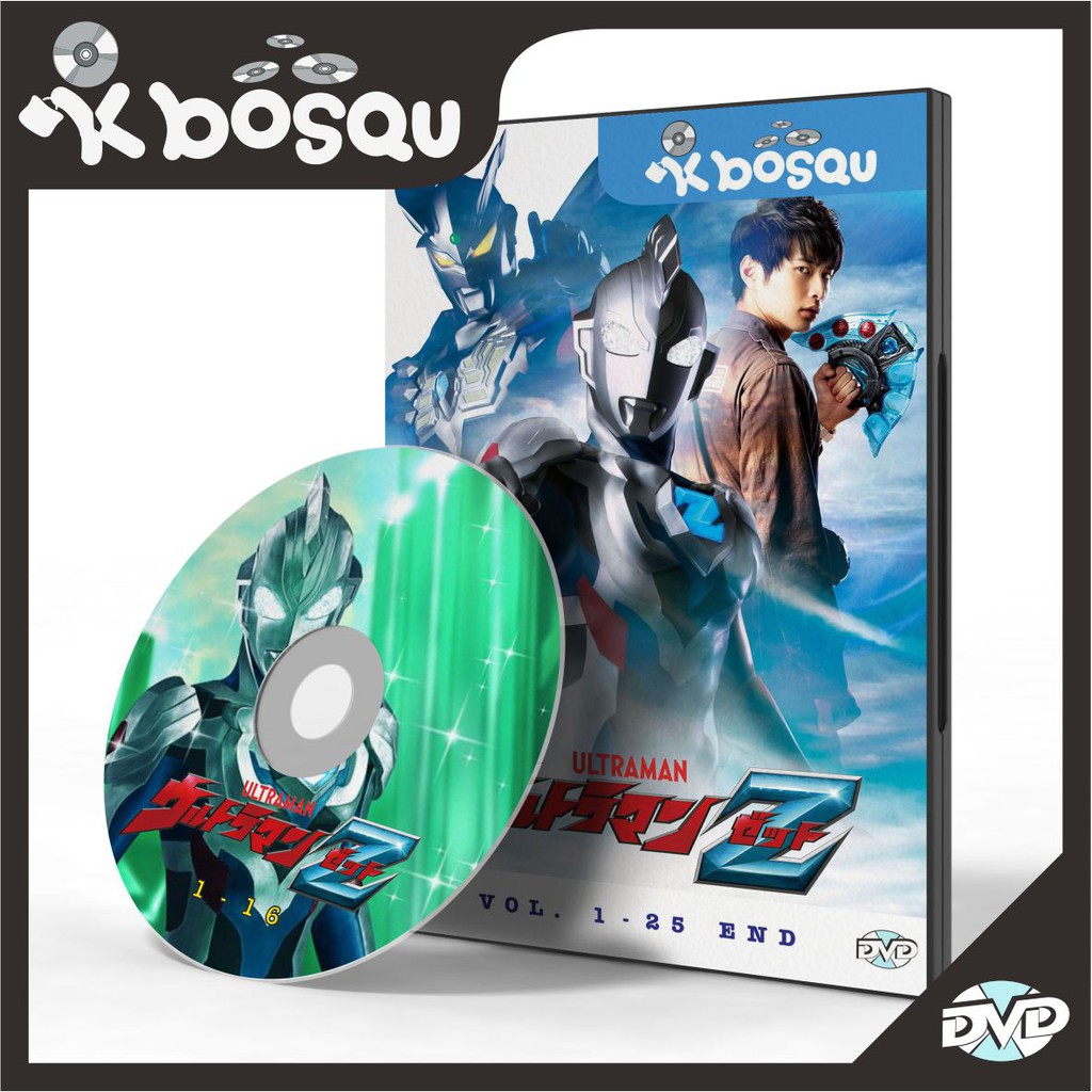 DVD Ultraman Z. Episode 1-25 End. Subtitle Indonesia