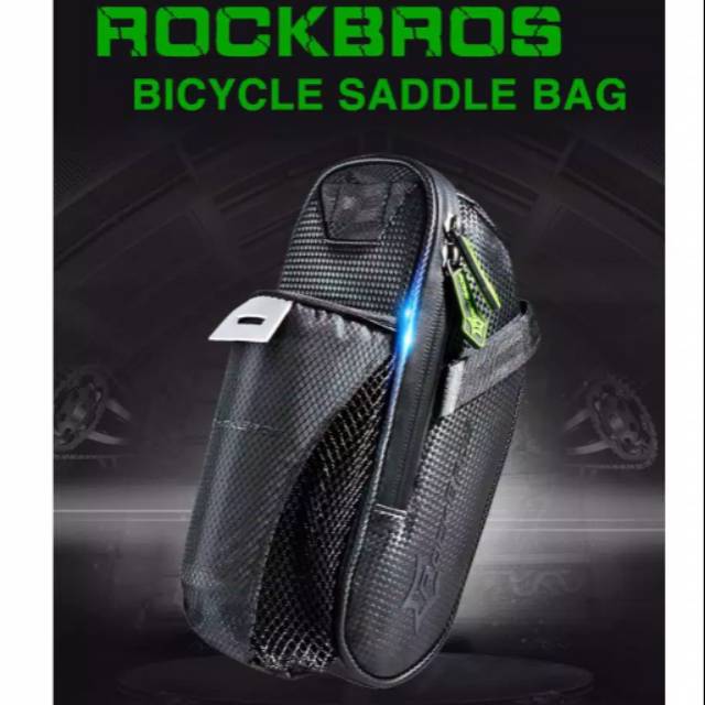 Tas sadel sepeda ada tempat air minumnya waterproof ROCKBROS