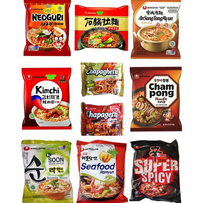 

Diskon [HALAL] NongShim Ramyun ALL VARIAN - Chapaghetti Nong Shim Korea Diskon