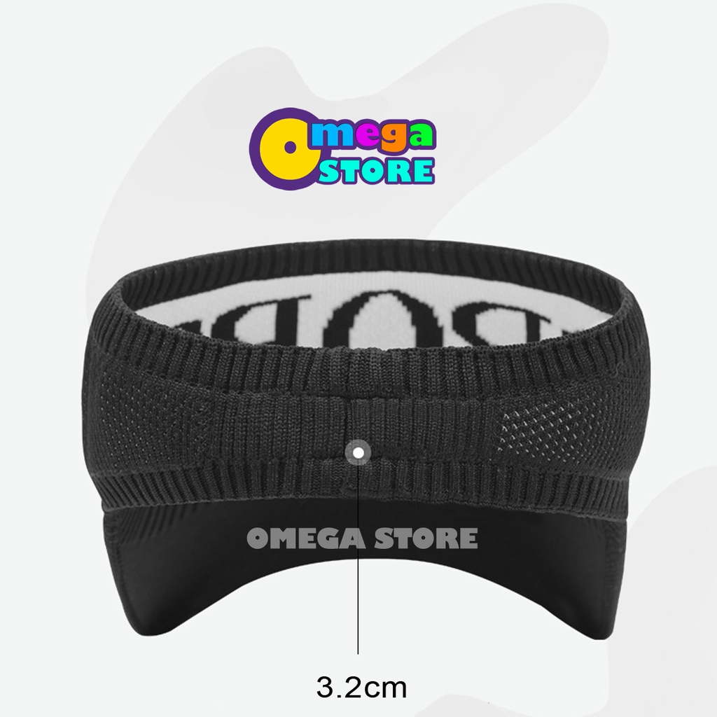 [O&amp;S] Topi Wanita Sport Topi Baseball Sports Knit Visor Topi Olahraga Gaya Korea Bahan Katun Rajut-OS230