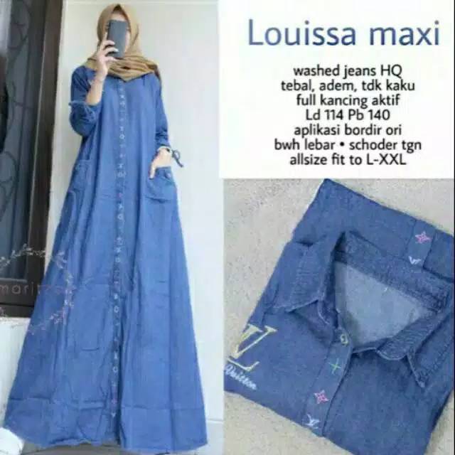 Louissa maxy jeans jelita