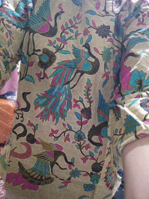 Maura Couple - Sania Ruffle Batik Couple Ori Ndoro Jowi Dnt